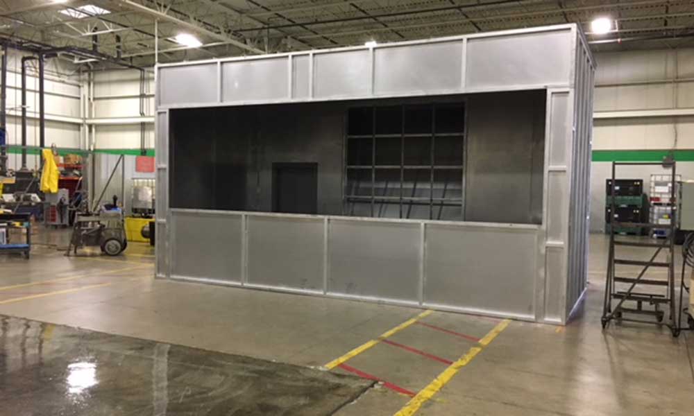 Manufactured Custom Spray Booths