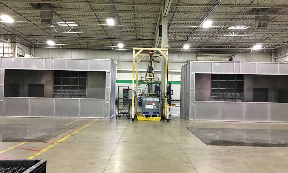Large Custom Spray Booths